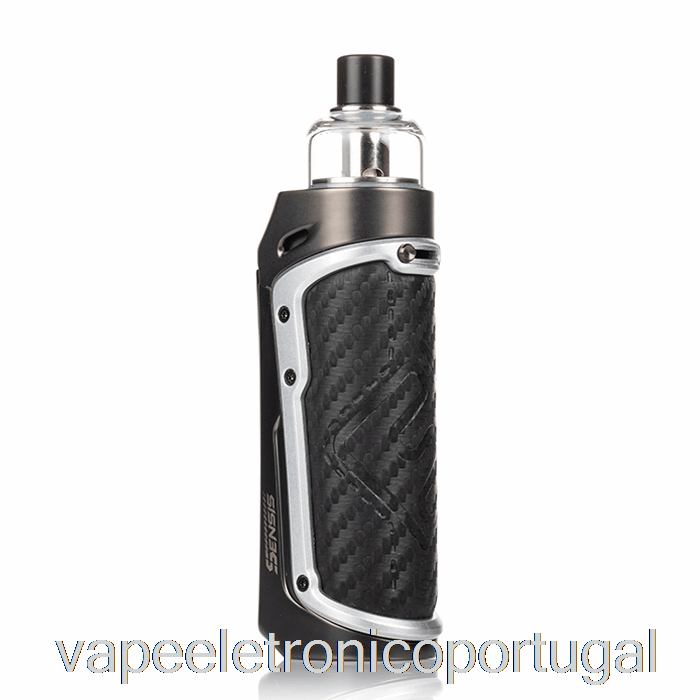 Vape Eletrônico Innokin Sensis 40w Pod Mod Kit Preto Carbono